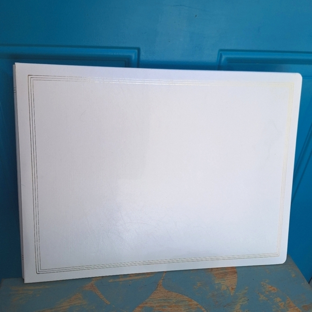 Wedding Scrapbook Photo Album XL Leather Cover Extra Large Size - Picture 2 of 16